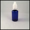 Blue 30ml Plastic Bottles PET Dropper Bottles E Cig Liquid Bottles supplier