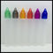 Juice 30ml Unicorn Bottle Colorful Food Grade Durable With Twist Crystal Cap supplier