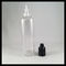 Big Capacity 100ml Plastic Dropper Bottles , Clear Plastic Empty Eye Dropper Bottles supplier