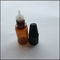 10ml Amber Eye Dropper Bottles , Medical Grade 10ml Plastic Dropper Bottles supplier