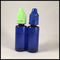 Pharmaceutical PET E Liquid Bottles 20ml Blue Excellent Low Temperature Performance supplier
