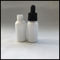 White Plastic PET E Liquid Bottles 30ml Label Printing With Childproof Cap supplier