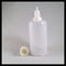 Food Grade 100ml PE E Liquid Bottles , Custom Plastic Eye Dropper Bottles supplier
