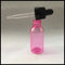 Pink Pet Plastic PET E Liquid Bottles Cosmetic Packing Excellent Low Temperature Performance supplier