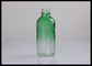 E Liquid  E Juice 30ml Green Gradient Essential Oil Glass Dropper Bottles supplier