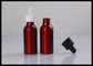 High Standard Bulk Essential Oil Bottles , Red / Amber Glass Bottles For Essential Oils supplier