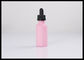 Pink Perfume Essential Oil Glass Bottles Customized Size With Childproof Cap supplier