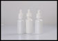 White Essential Oil Glass Dropper Bottle 5ml - 50ml Acid Base Resistance supplier