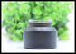 30g Black Frost Cream Jar Face Gel Glass Bottles Black Lids White Seal supplier