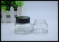 Clear Glass Cosmetic Cream Jar Containers 30g 50g supplier