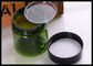 Green Empty Face Cream Jars 50G Capacity , Plastic Cosmetic Containers With Lids supplier