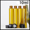 Round 10ml Capacity Essential Oil Glass Bottles Matt White Color Pump Spray Cap supplier