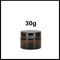 Brown Cosmetic Cream Jar Recycle Glass Empty Type Flat Shoulder Bottle Shape supplier
