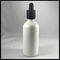 E Liquid Dropper Empty Essential Oil Bottles White Frosted Glass 100ml Capacity supplier