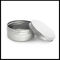 Silver Bottle Color Aluminium Cosmetic Jars , Aluminum Lip Balm Containers supplier