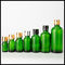Olive Essential Oil Glass Bottles Green Round Tamper Proof Screw Cap TUV Approval supplier