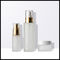 Glass Cosmetic Bottles Jar Press Lotion Pump Cap Type No Pollution Non - Toxic supplier