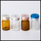 Medical Liquid 5ml Vials Empty Makeup Containers With Rubber Stopper Flip Off Cap supplier