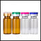 10ml Vials Empty Glass Cosmetic Bottles Rubber Stopper Sterile Serum Container supplier