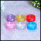 Round Plastic Cosmetic Cream Jar Small Make Up Cotainers Colorful 2g Capacity supplier