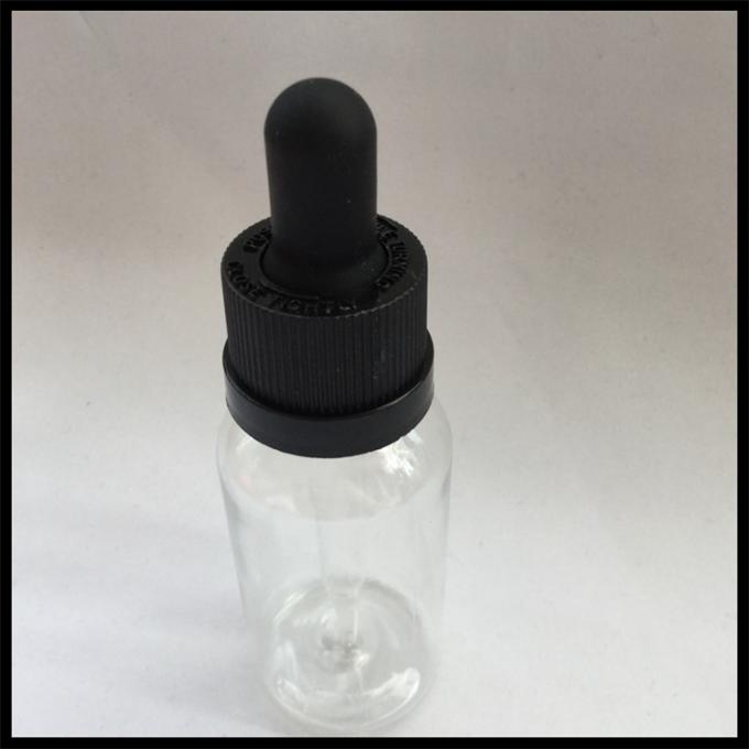 Essentila Oil Clear Plastic Pipette Bottles Screen Printing Label Food Grade Durable