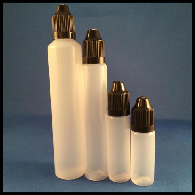 Clear Plastic Empty Eye Dropper Bottles , 10ml - 120ml Plastic Dropper Bottle