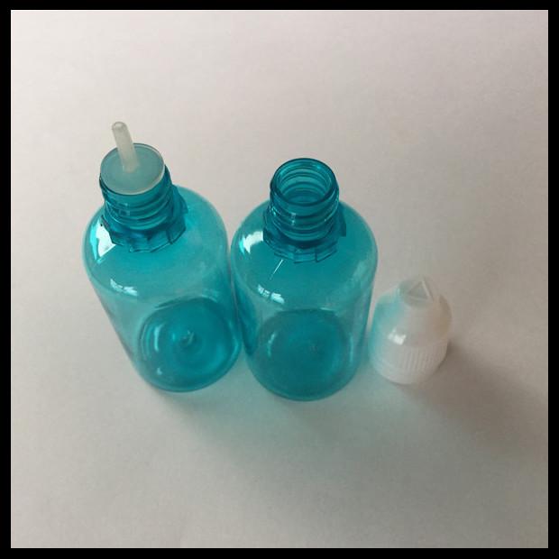 Pet Dropper Bottles 30ml Plastic Ejuice Bottles Blue Empty E Liquid Bottles