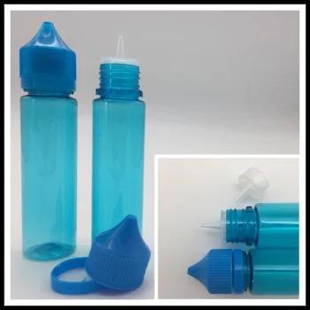 Pharmaceutical Grade 60ml Unicorn Bottle Blue Excellent Low Temperature Performance