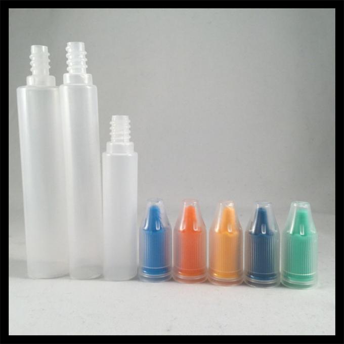 Transparent Vapor Liquid Bottles  , Empty 30 Ml Juice Bottle Acid Base Resistance