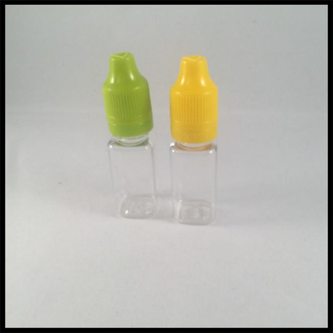 Transparent PET Dropper Bottles 10ml - 120ml Childproof Tamper Cap Eco - Friendly