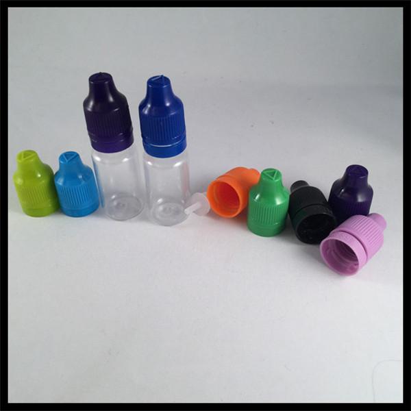 Food Grade 10ml Plastic Dropper Bottles Long Thin Tip Dropper Non - Toxic