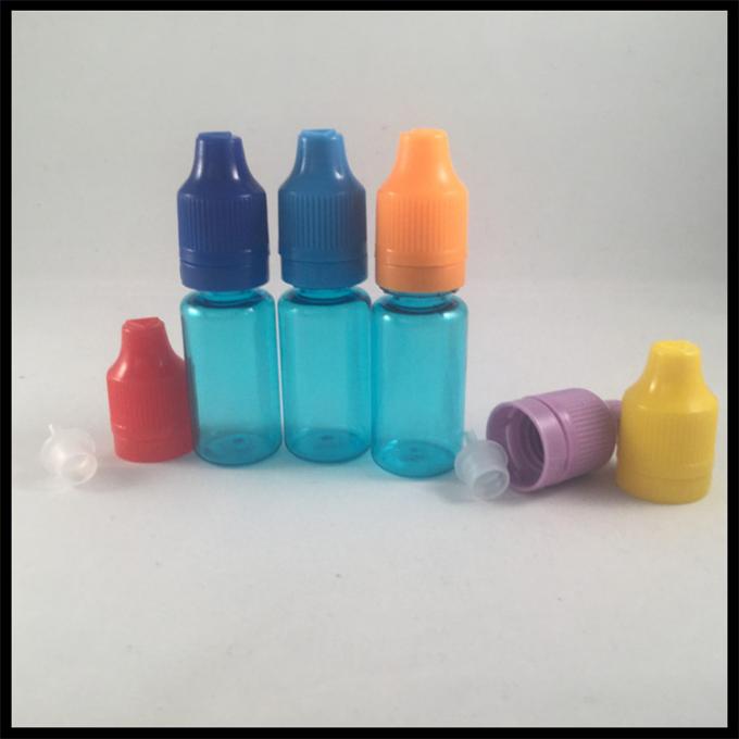 Industrial PET Dropper Bottles 10ml Custom Logol Printing Food Grade Durable