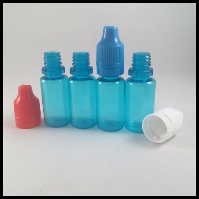 Industrial PET Dropper Bottles 10ml Custom Logol Printing Food Grade Durable