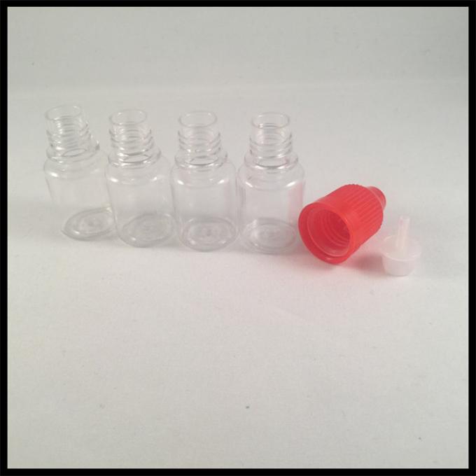 Medicial Grade Plastic Eye Dropper Bottles , PET 5ml Plastic Dropper Bottles