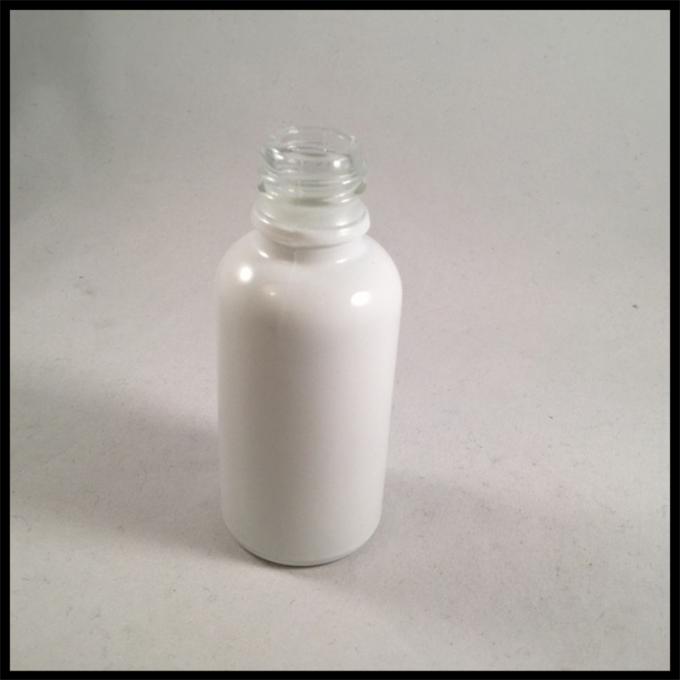 Milk White 30ml Essential Oil Dropper Bottles E cigarette Liquid Bottle