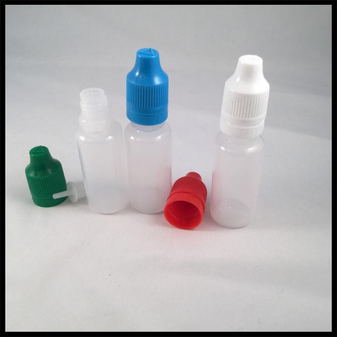 PE Soft 15ml Plastic Needle Tip Dropper Bottle Screen Printing Logol Eco - Friendly