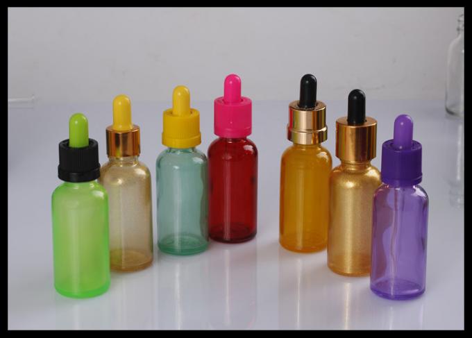 Custom 30ml Dark Glass Dropper Bottles For Cosmetic Packaging Medical Grade