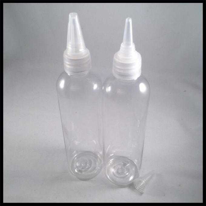 Juice PET E Liquid Bottles Twist Cap 120ml Food Grade Non - Toxic Durable
