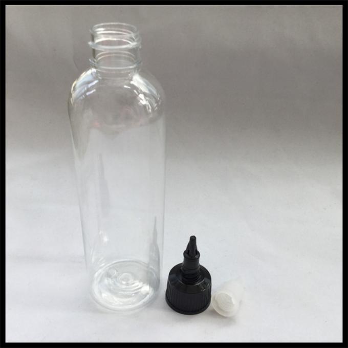 Plastic Ejuice Liquid Twist Cap Bottle 120ml Big Capacity Container Eco - Friendly