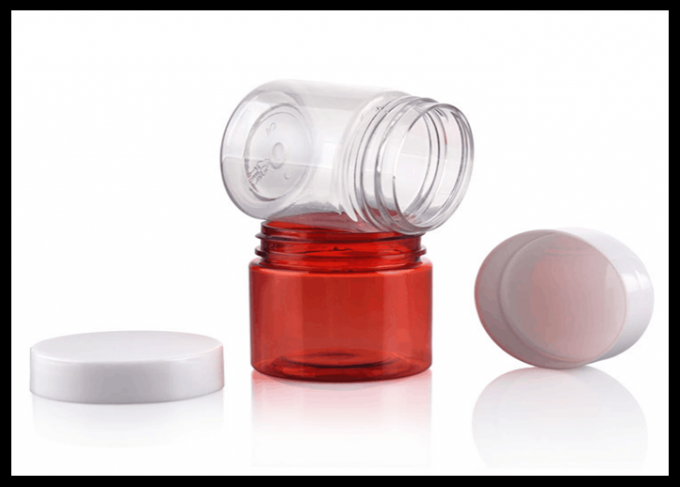 30g Facial Cream Plastic Cosmetic Cream Jar Wide Mouth PET Material Non - toxic