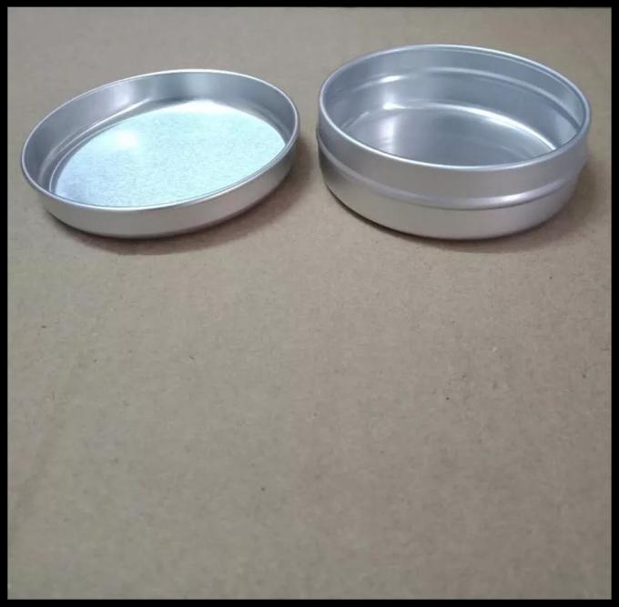 60g Metal Thread Round Cans With Screw Lids Tinplate packaging tins Candy Jar