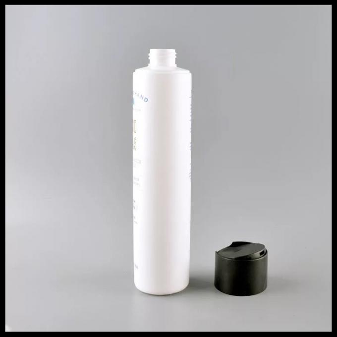 Empty Cosmetic Shampoo Container Chiaki Cap Shower Gel Bottles 300ml Long Shape