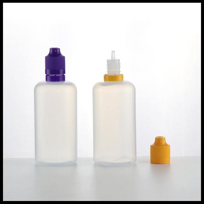 100ml LDPE Plastic New Design Vape Bottles Safty Caps PE Translucent Color