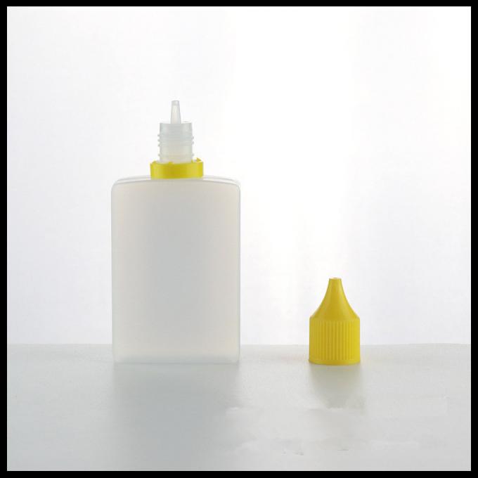 Squeezable PE Flat Square New Design Vape Juice Bottles DIY E - Liquid Container