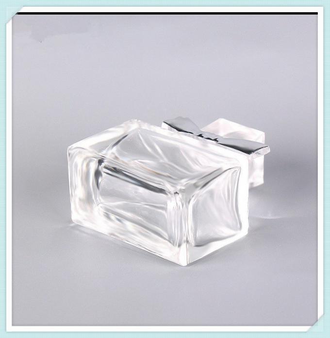 Small Transparent Glass Cosmetic Perfume Bottles , Portable Perfume Container 5ml